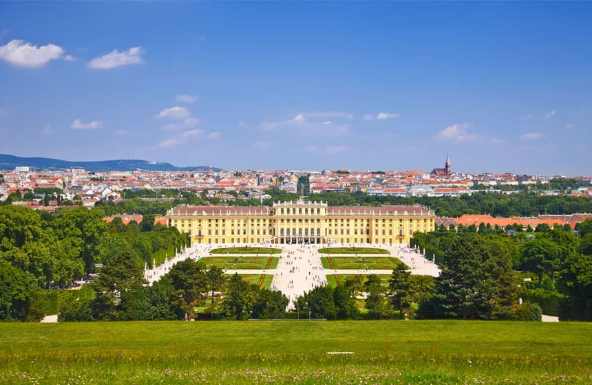interessante Orte in Wien: das Schloss Schönbrunn