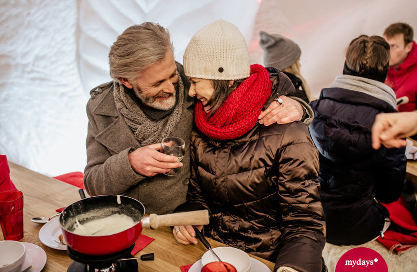 fondue im iglu