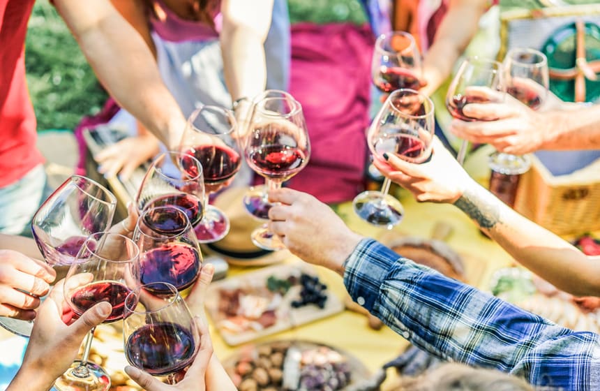 Ideen für den Junggesellenabschied; ein gemeinsames Picknick